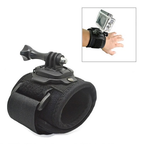 360-degree Rotation, New Wrist Mount with screw for GoPro Hero (2)