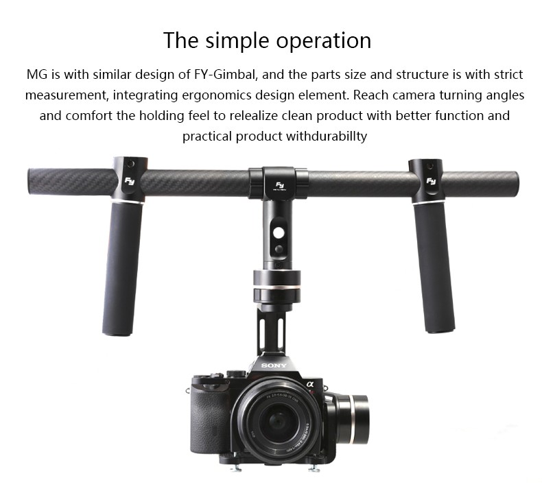 Feiyu Tech FY-MG 3-Axis Handheld Gimbal For Mirrorless Cameras (21)