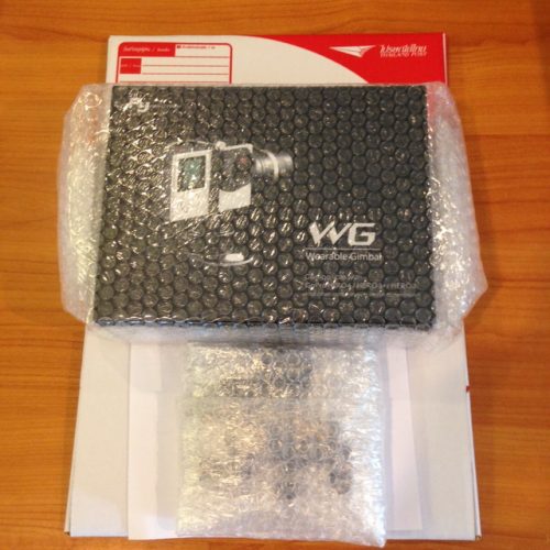 Packing Feiyu Tech G4S WG Gimbal Cover 2 pro