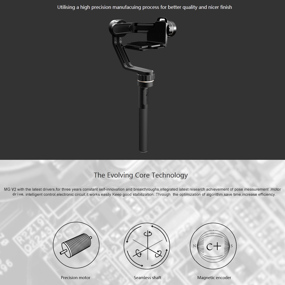 Feiyu Tech MG V2 3-Axis Gimbal for Mirrorless Camera & DSLR (1)