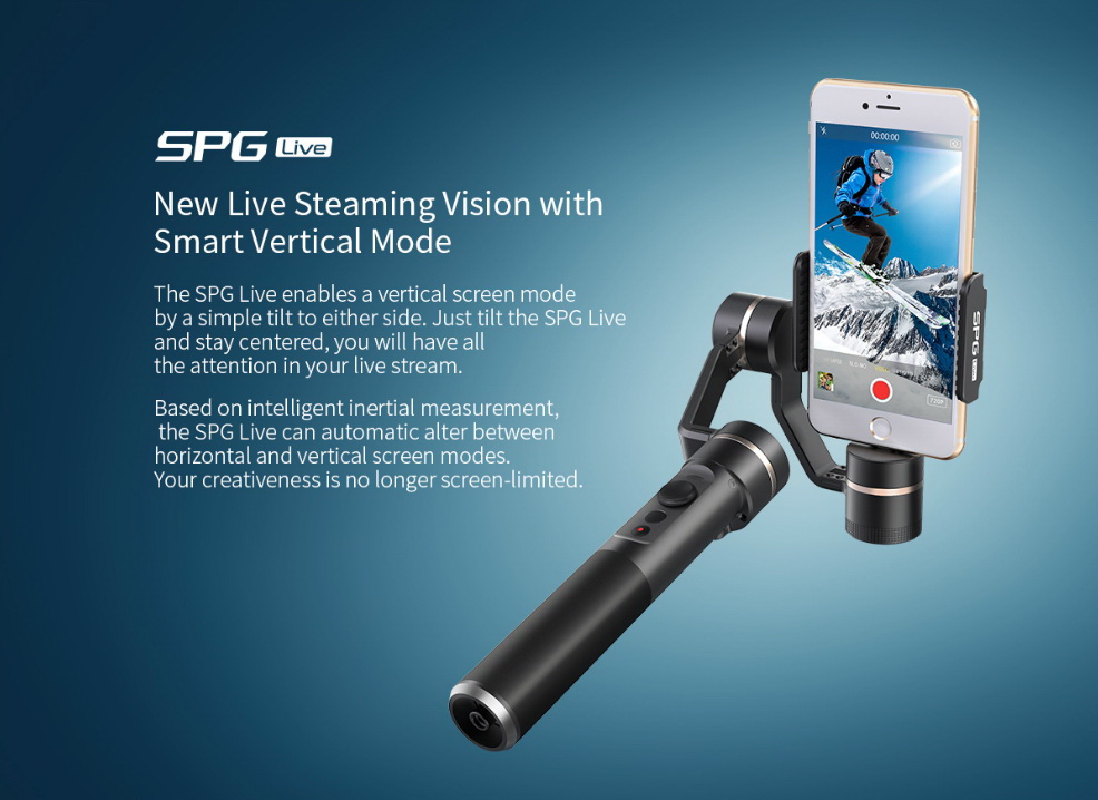 Feiyu Tech SPG SmartPhone Gimbal 3-Axis Gimbal for SmartPhone