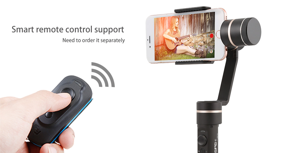 FeiyuTech SPG c 3-Axis Handheld Gimbal with Zoom Button for iPhone & SmartPhone