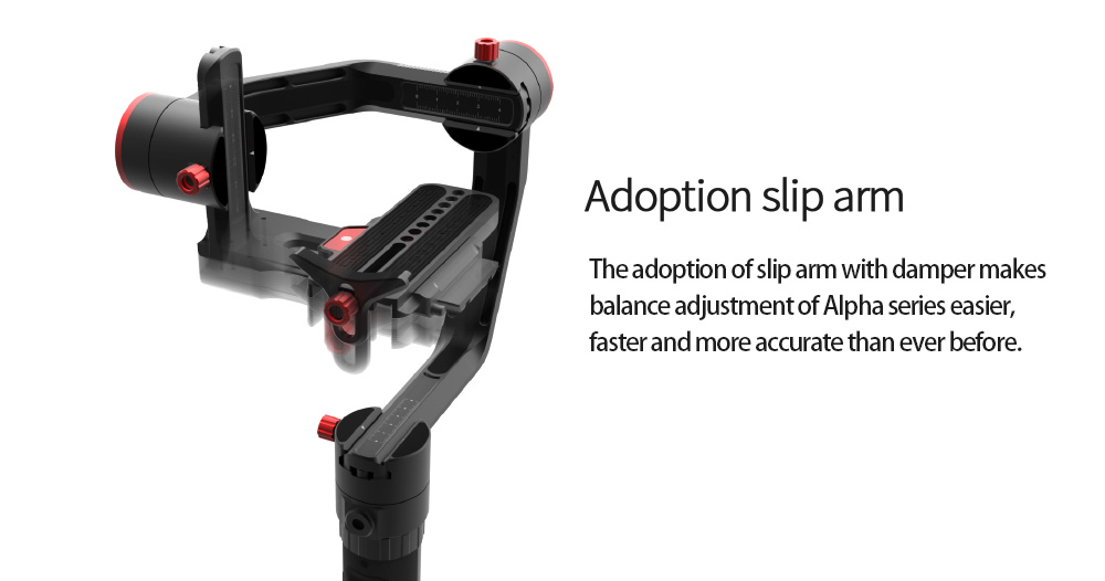 feiyu a2000 FeiyuTech α2000 3-Axis Gimbal Dual Handheld Grip for Mirrorless, DSLR Cameras