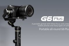 Feiyu Tech G6 Plus 3-Axis Handheld Gimbal Stabilizer for Mirrorless Camera, Pocket Camera, GoPro, SmartPhone