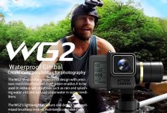 Feiyu Tech WG2 3-Axis Wearable WaterProof Gimbal for GoPro HERO5/4, GoPro5/4 Session & Action Camera