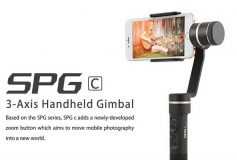 FeiyuTech SPG c 3-Axis Handheld Gimbal with Zoom Button for iPhone & SmartPhone