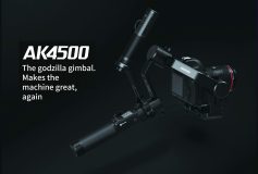 FeiyuTech AK4500 3-Axis Stabilized Handheld Gimbal for DSLR Cameras