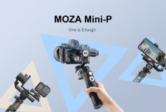 MOZA Mini-P All-in-One Gimbal for Mirrorless Camera, Pocket Camera, GoPro, SmartPhone